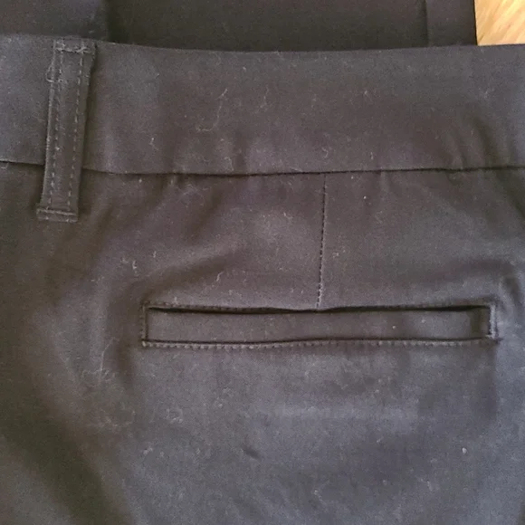St. John's Bay Strt Leg Mid Rise Pants.  Sz 18W Black. Cotton/Spandex Blend NWOT - Picture 6 of 9